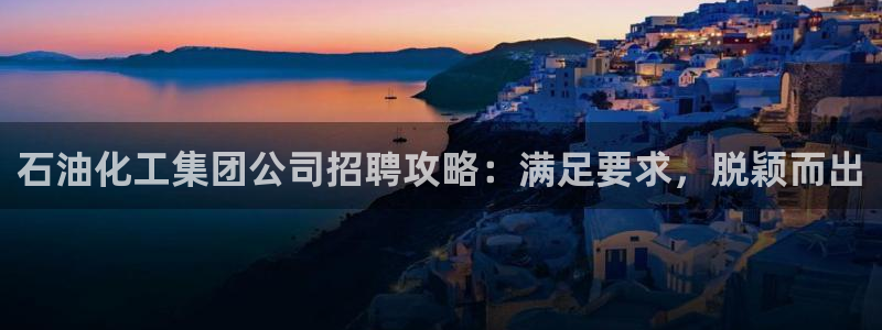球盟会黑款吗：石油化工集团公司招聘攻略：满足要求，脱颖而出