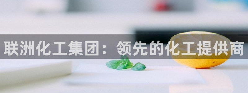 球盟会：联洲化工集团：领先的化工提供商