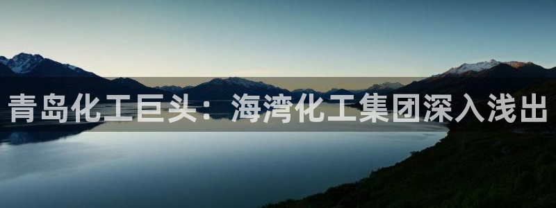 球盟会综合app下载：青岛化工巨头：海湾化工集团深入浅出