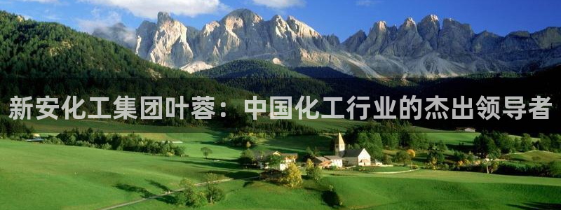 球盟会优惠码：新安化工集团叶蓉：中国化工行业的杰出领导者