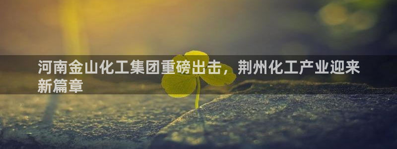 球盟会官方网站：河南金山化工集团重磅出击，荆州化工产业迎来
