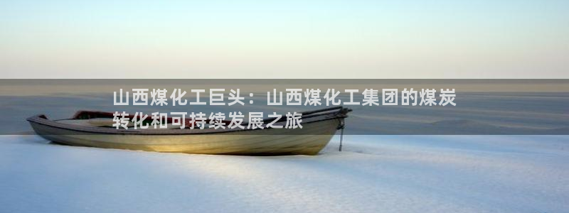 球盟会qm：山西煤化工巨头：山西煤化工集团的煤炭
转化和可持
